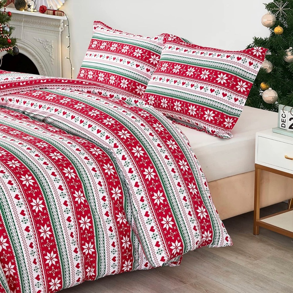 Maple&Stone Christmas Duvet Cover NWT